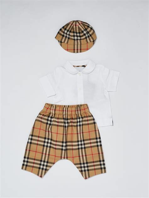 completo burberry bimbo|Burberry Bambini .